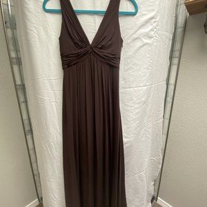 BCBG Brown Jersey Dress